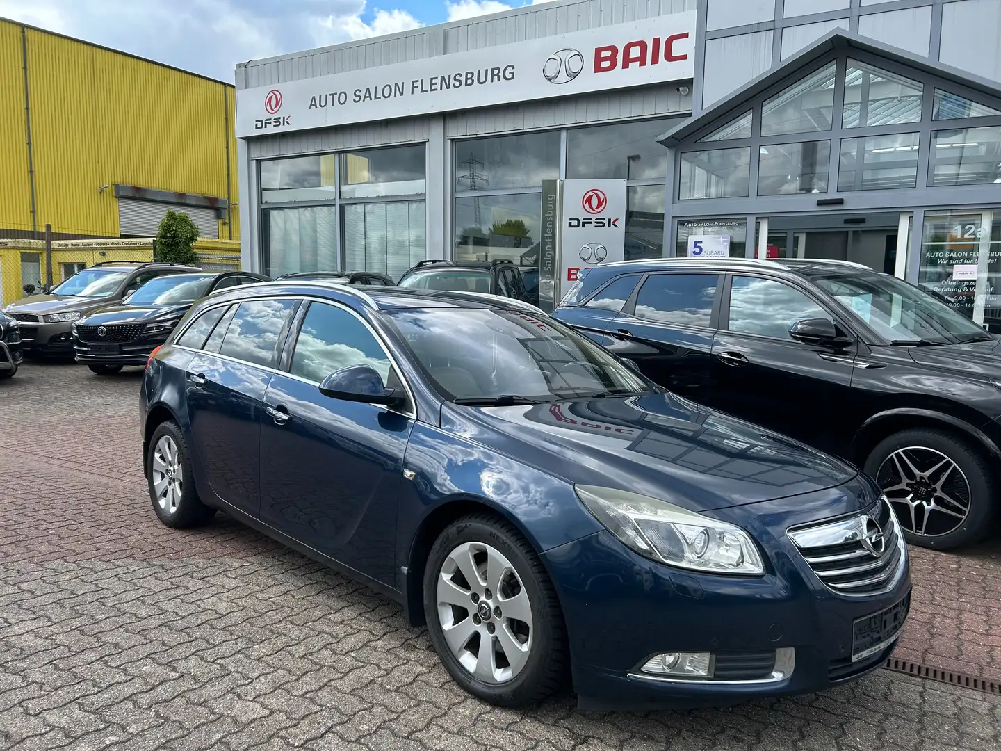 Opel Insignia Cosmo*Navi*Sitzheizung*Tempomat*Leder*TÜV Neu Blau - 1