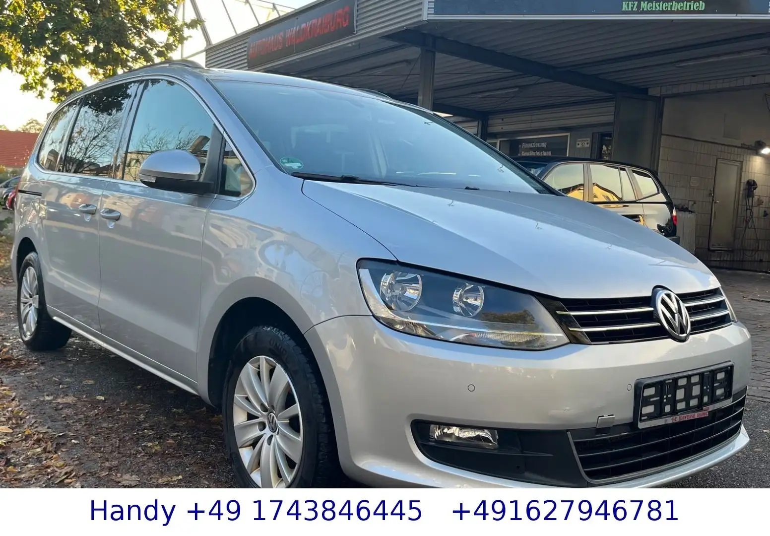 Volkswagen Sharan 1,4 TSI Comfortline /7 Sitze / TÜV AU NEU Silber - 2
