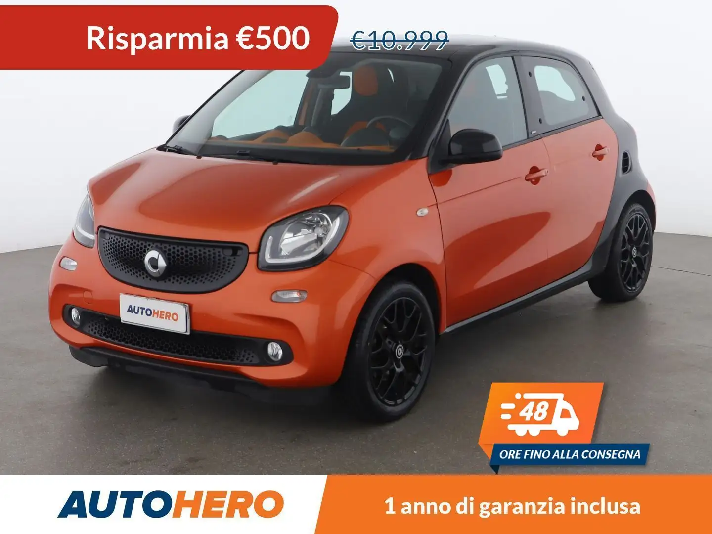 smart forFour 1.0 Passion Portocaliu - 1
