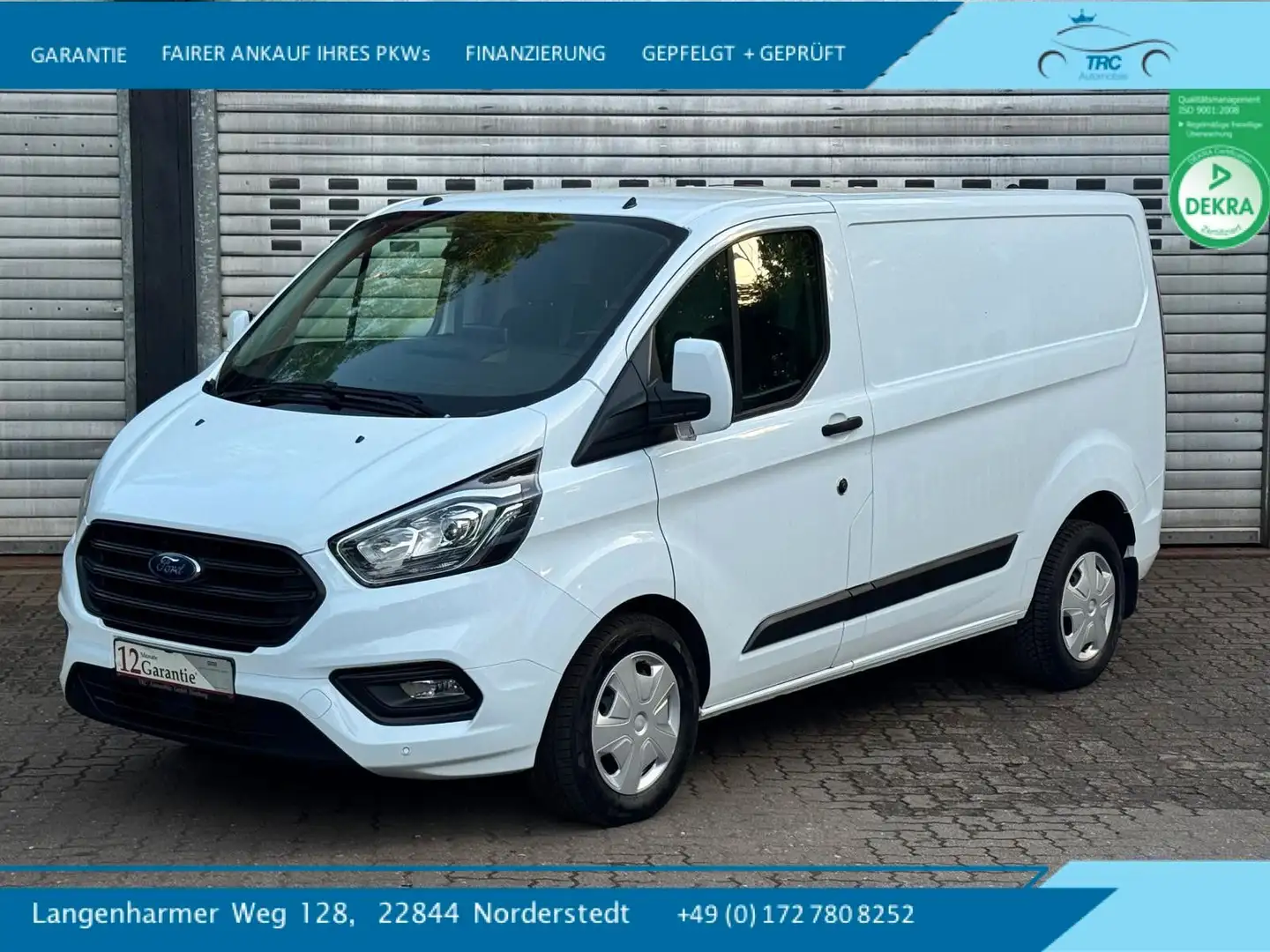 Ford Transit Custom Kasten 280 L1H1 Trend Weiß - 1