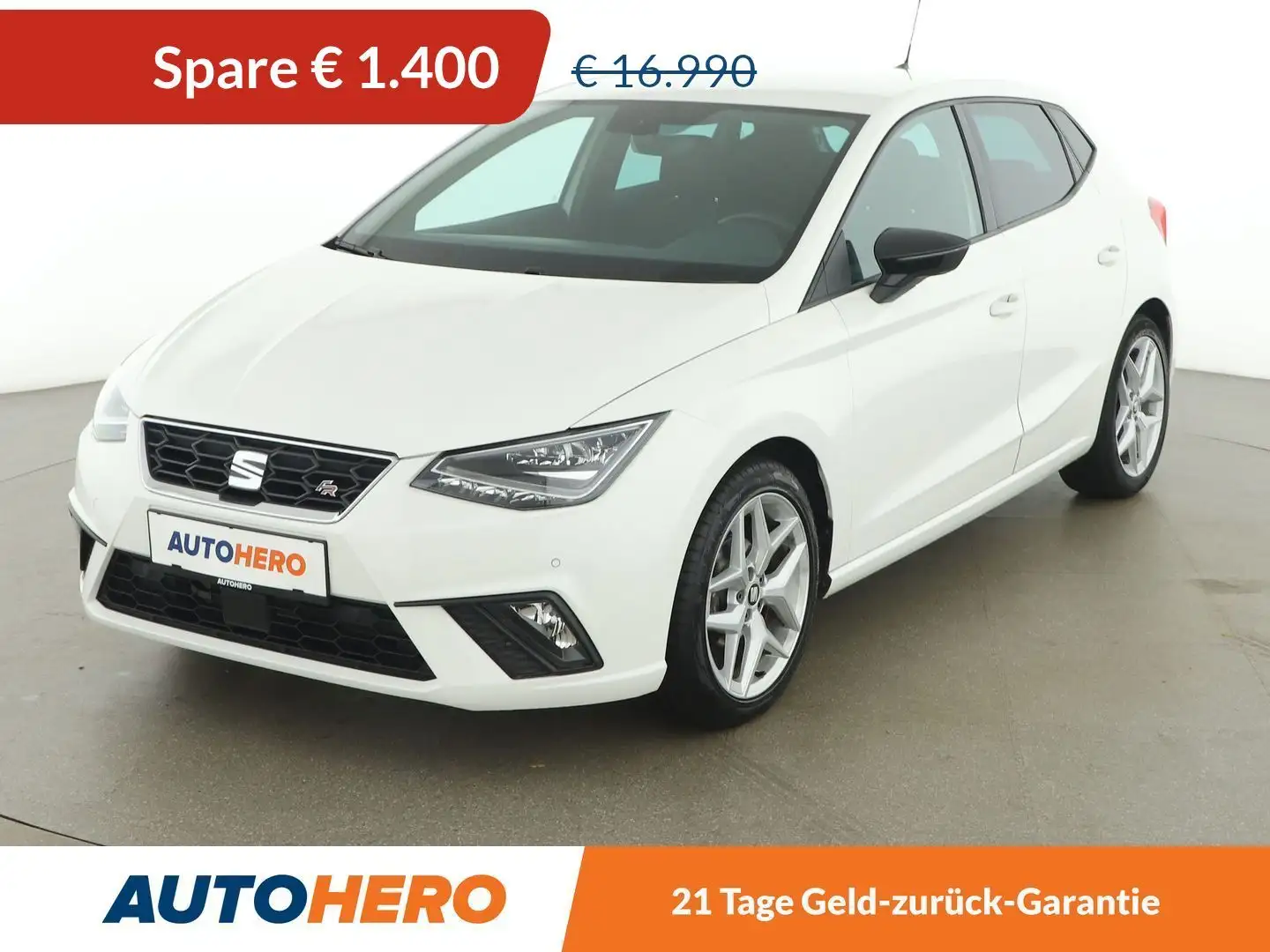 SEAT Ibiza 1.0 FR Weiß - 1