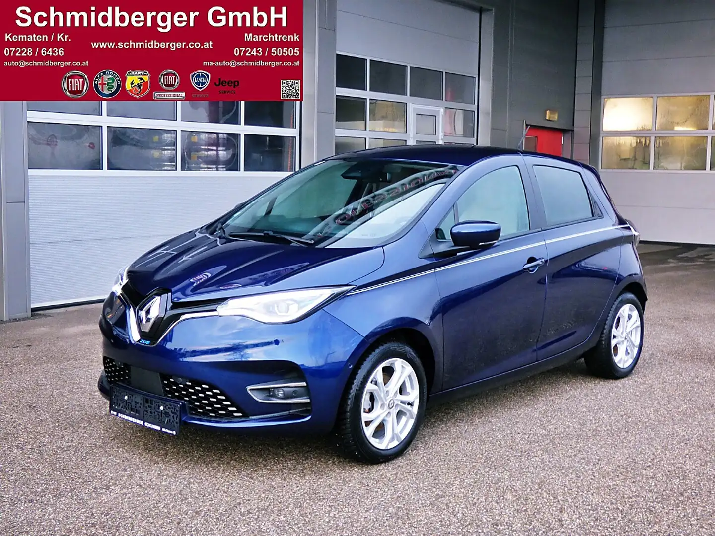 Renault ZOE Zoe Complete Riviera R135 Z.E.50 (52kWh) KAUFBA... Blau - 1