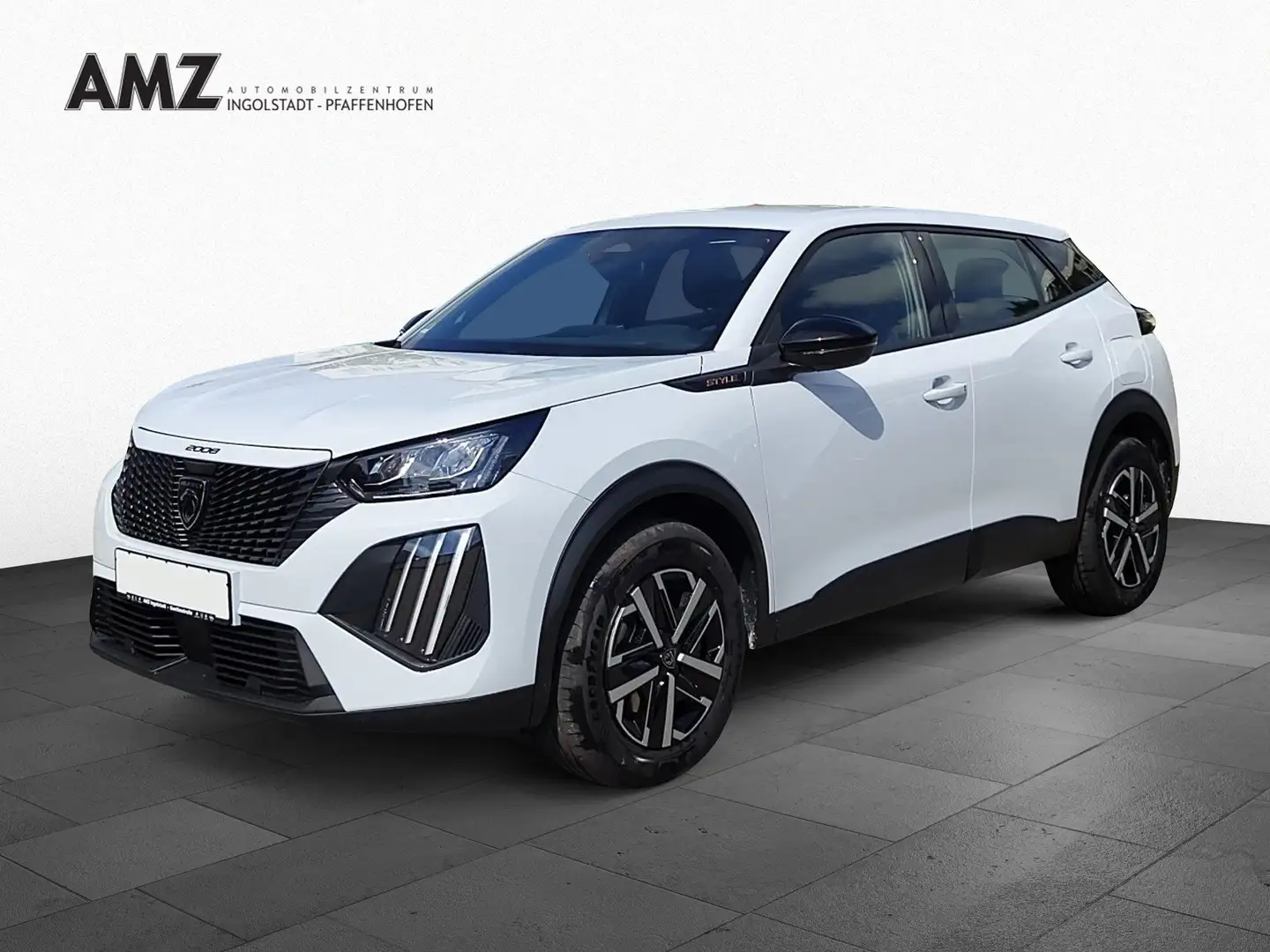 Peugeot 2008 Style Mild-Hybrid PDC Klimaauto. SHZ Weiß - 2