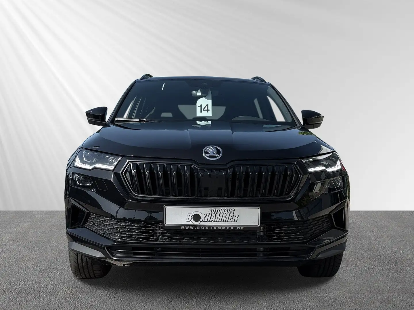 Skoda Karoq 1,5 TSI DSG Sportline NAVI+RÜCK.KAM+AHK+EL.HECKKL Schwarz - 2