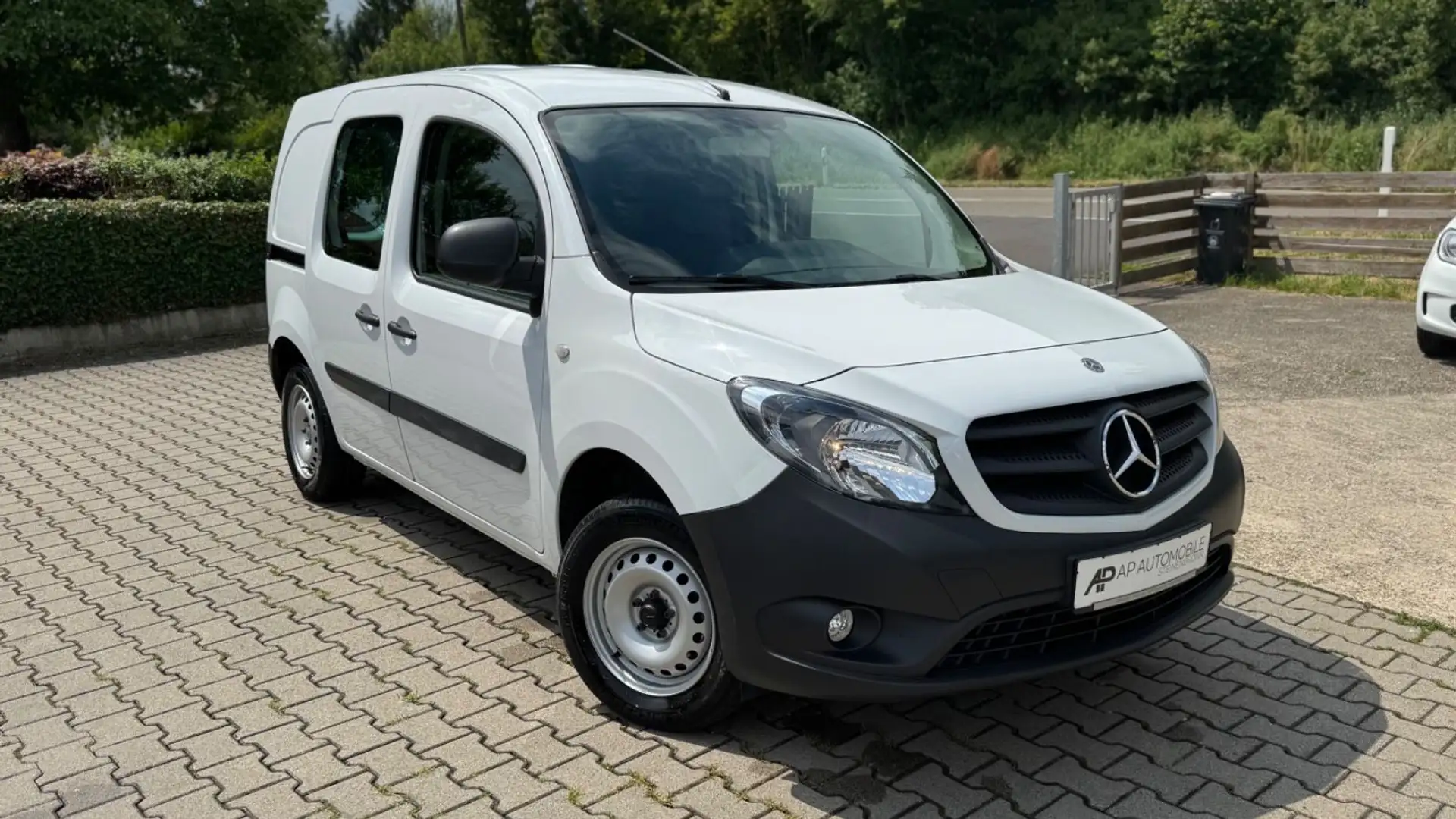 Mercedes-Benz Citan Kasten 109 CDI lang HU+Service neu/Klima Weiß - 2