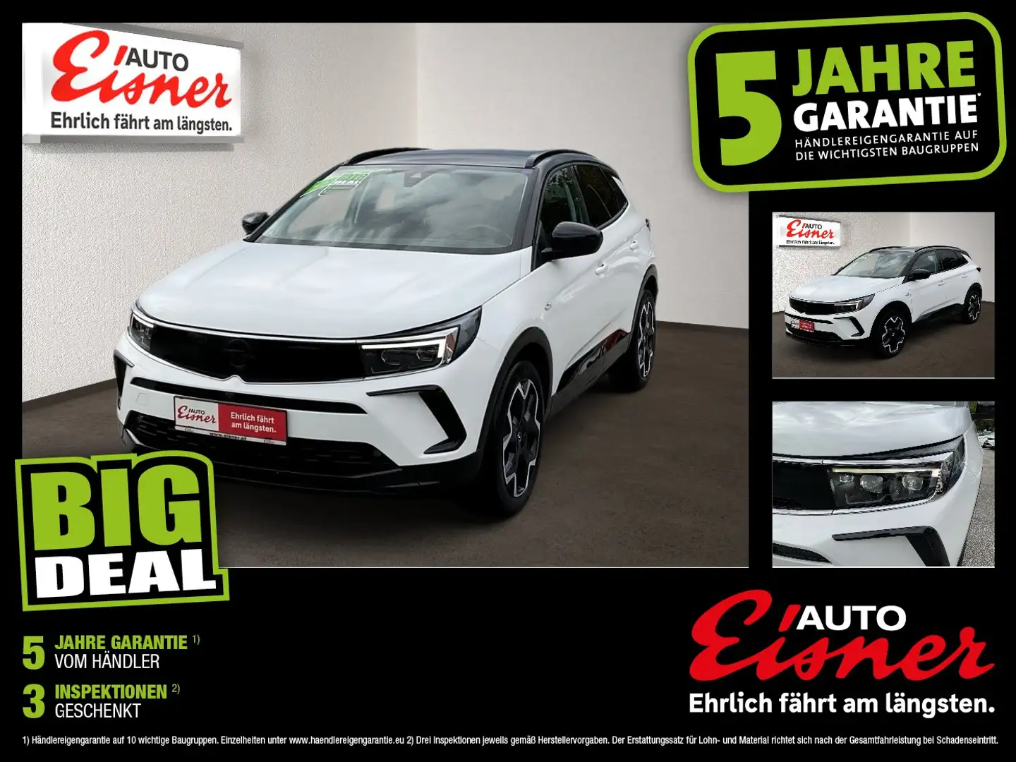 Opel Grandland X 1.5 D GS Line 2xKlima 360 AUT KlimaA - 1