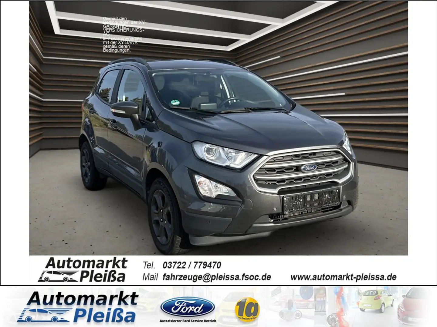 Ford EcoSport 1.0 EcoBoost TREND Gris - 1