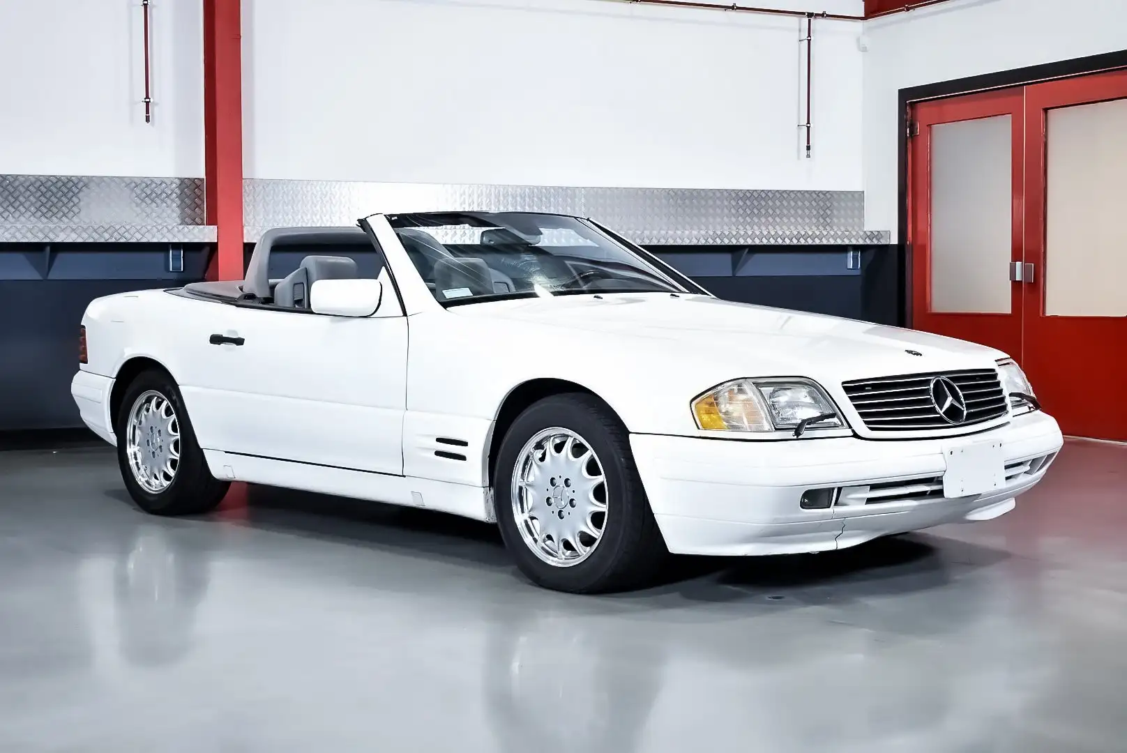 Mercedes-Benz SL 320 R129 SL320 convertible Wit - 1