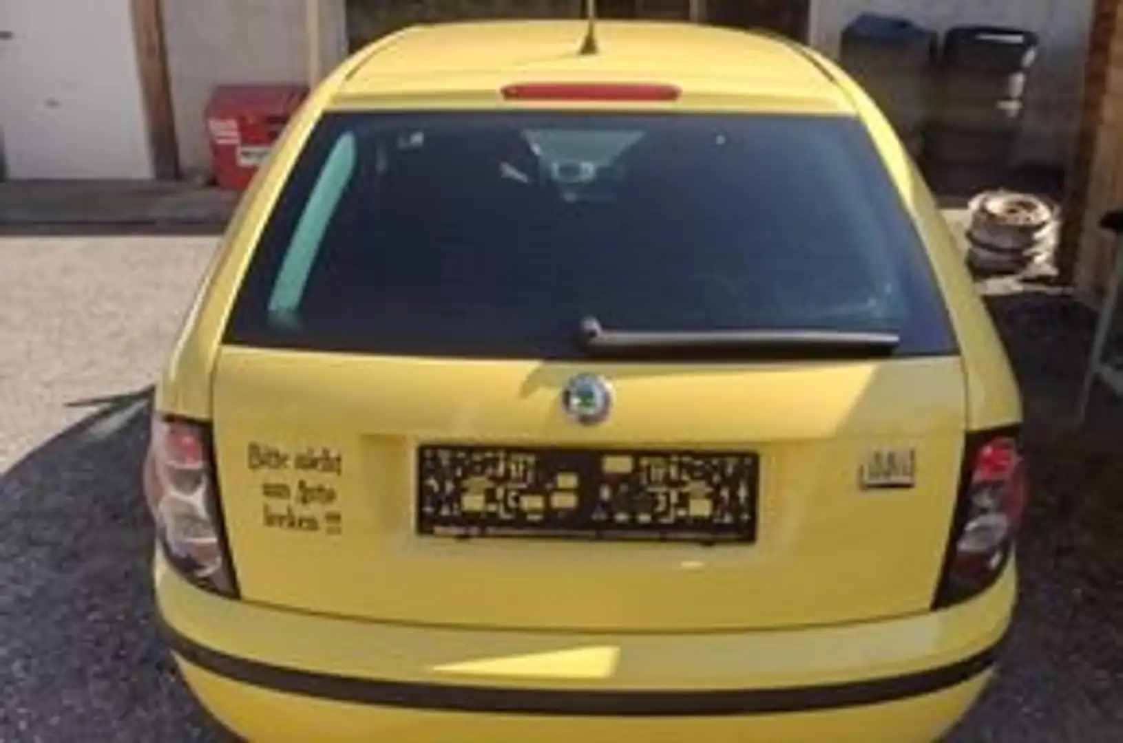 Skoda Fabia Gelb - 2
