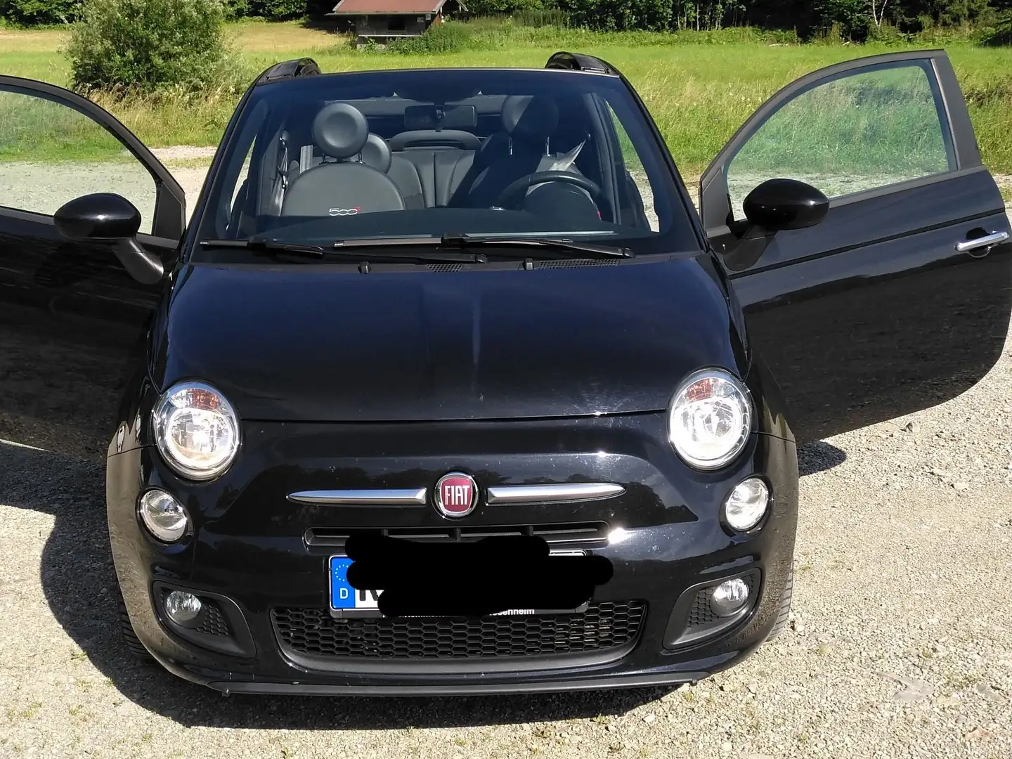Fiat 500C 500 C 0.9 Black Edition Lounge Turbo Schwarz - 1