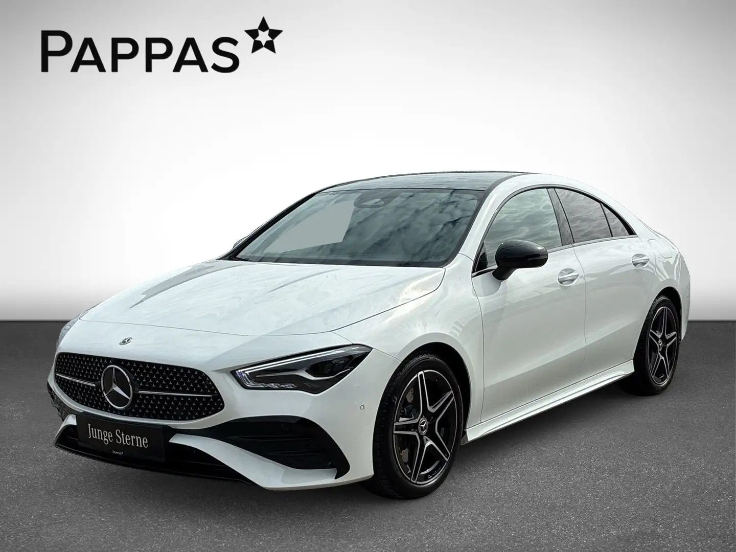 Mercedes-Benz CLA 200 Coupé AMG Line Premium*Panorama-Schiebedach*Night- Wit - 2