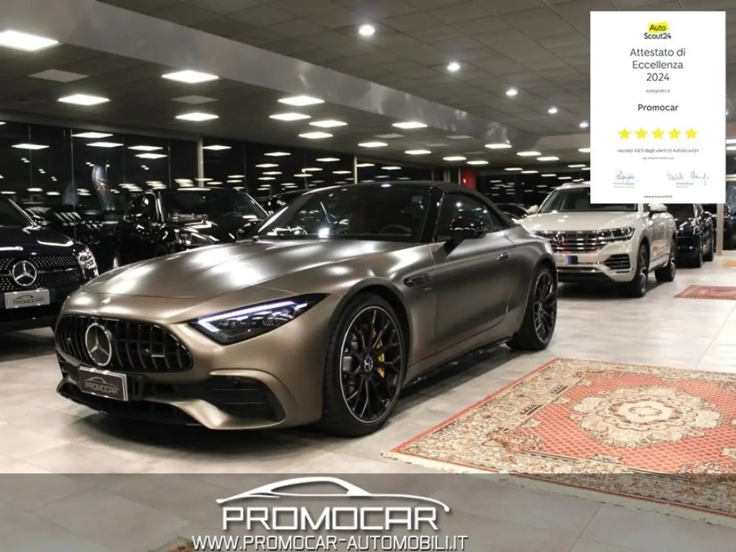 Mercedes-Benz SL 43 AMG PREMIUM PLUS *UNIPROP*ITALIANA*FULL* Gris - 1