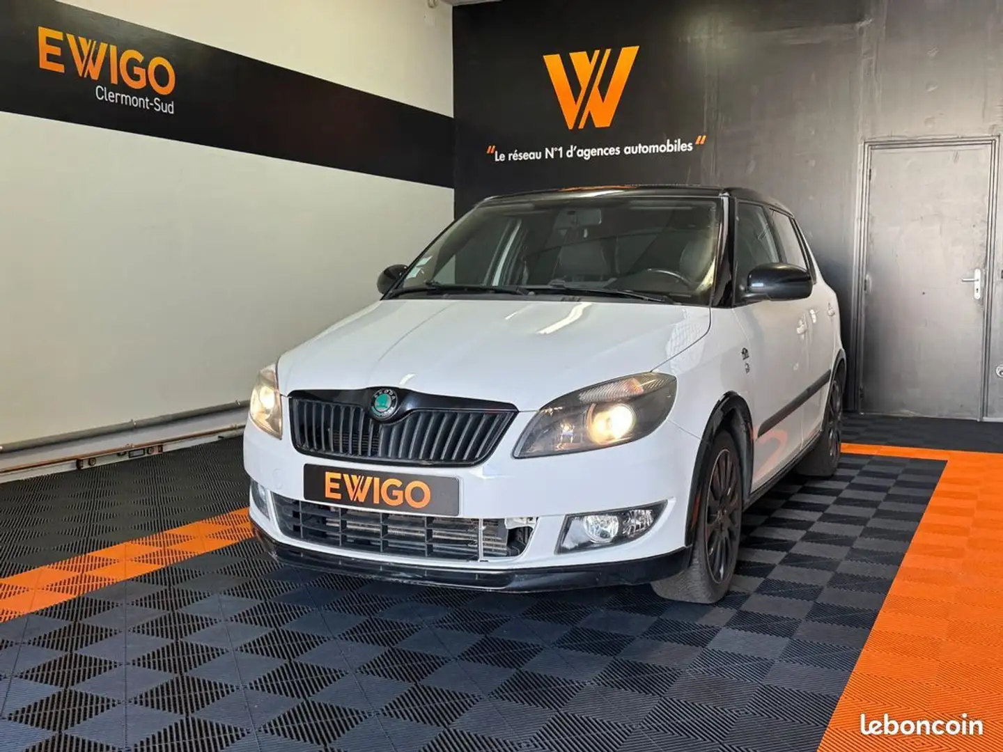 Skoda Fabia 1.6 tdi 75 monte carlo-courroie changee Wit - 1