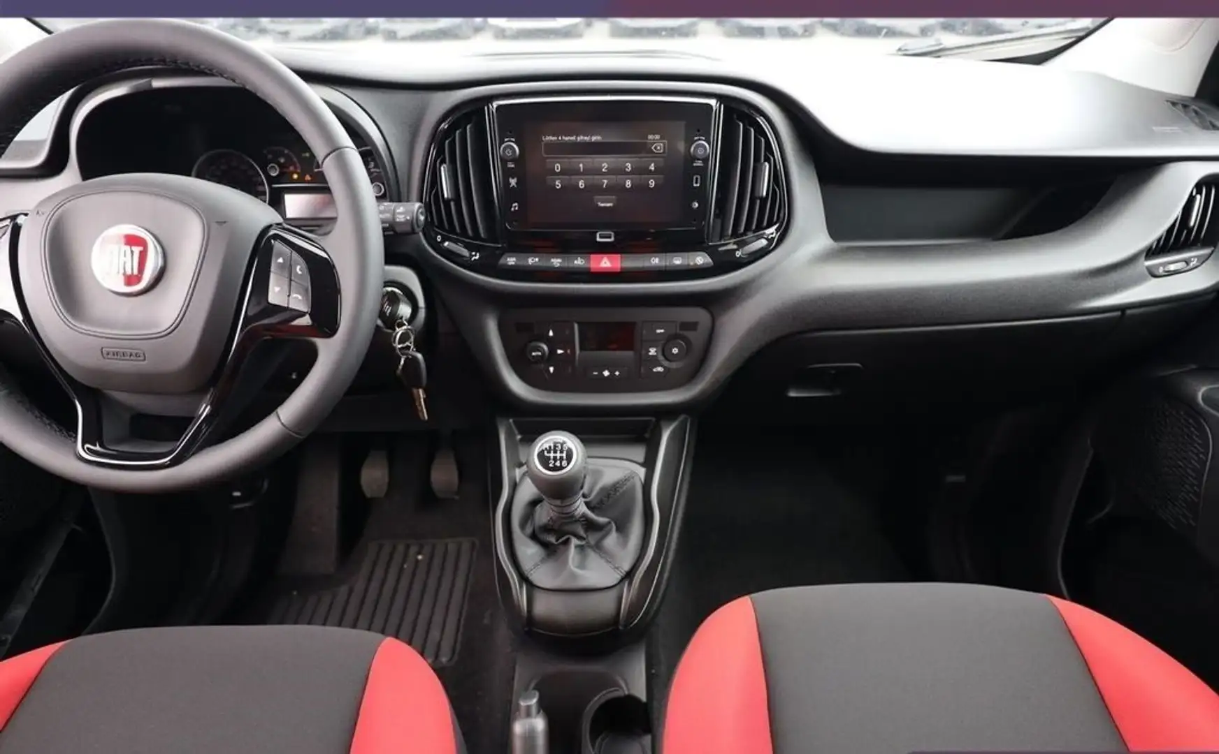 Fiat Doblo Doblò 1.6 MJT 120CV S&S PC Combi Easy Rouge - 1