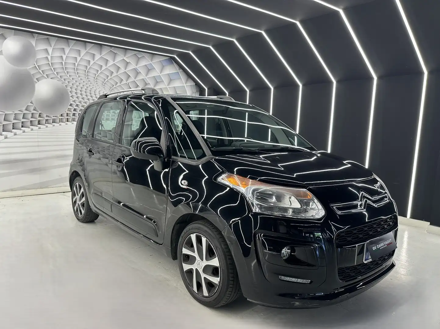 Citroen C3 Picasso 1.4 95CV-KM CERTIFICATI-PERMUTE Noir - 2