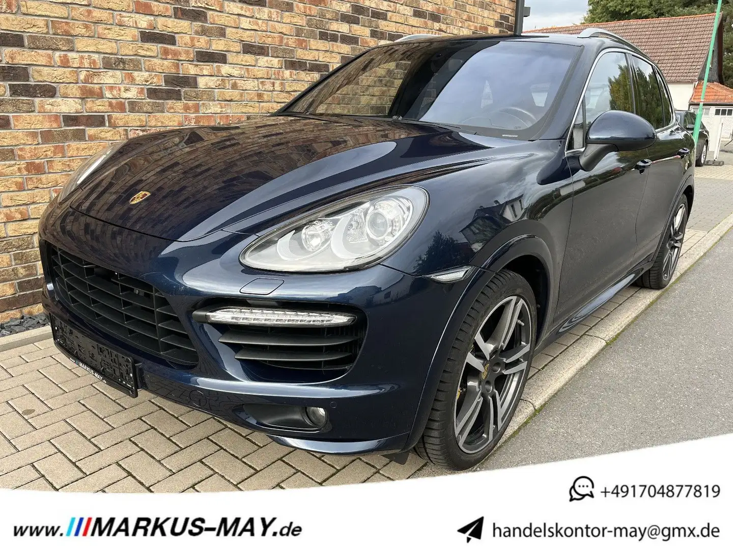 Porsche Cayenne Turbo Approved AHK 21"Turbo Sport/Design Bleu - 1