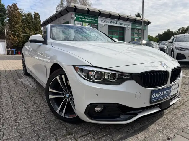 BMW 430 i Cabrio Sport Line 1-HAND LEDER NAVI LED