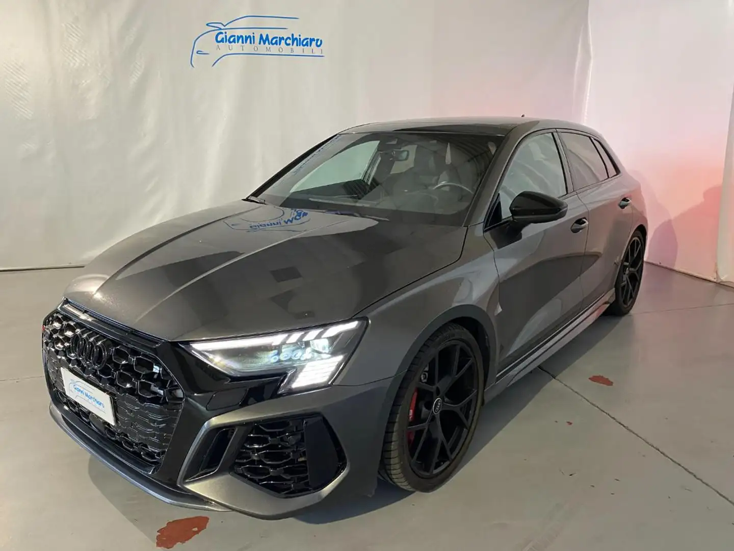 Audi RS3 TETTO-SCARICO-ACC-MATRIX-IVA ESPOSTA Gris - 1