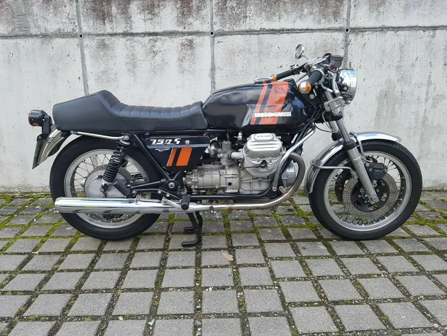 Moto Guzzi 750 S Zwart - 2