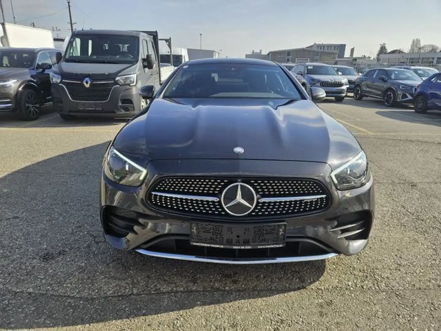 Mercedes-Benz E 400 Coupe E 400 d 4Matic Grau - 2