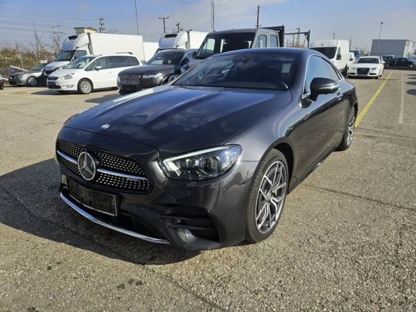 Mercedes-Benz E 400 Coupe E 400 d 4Matic Grau - 1