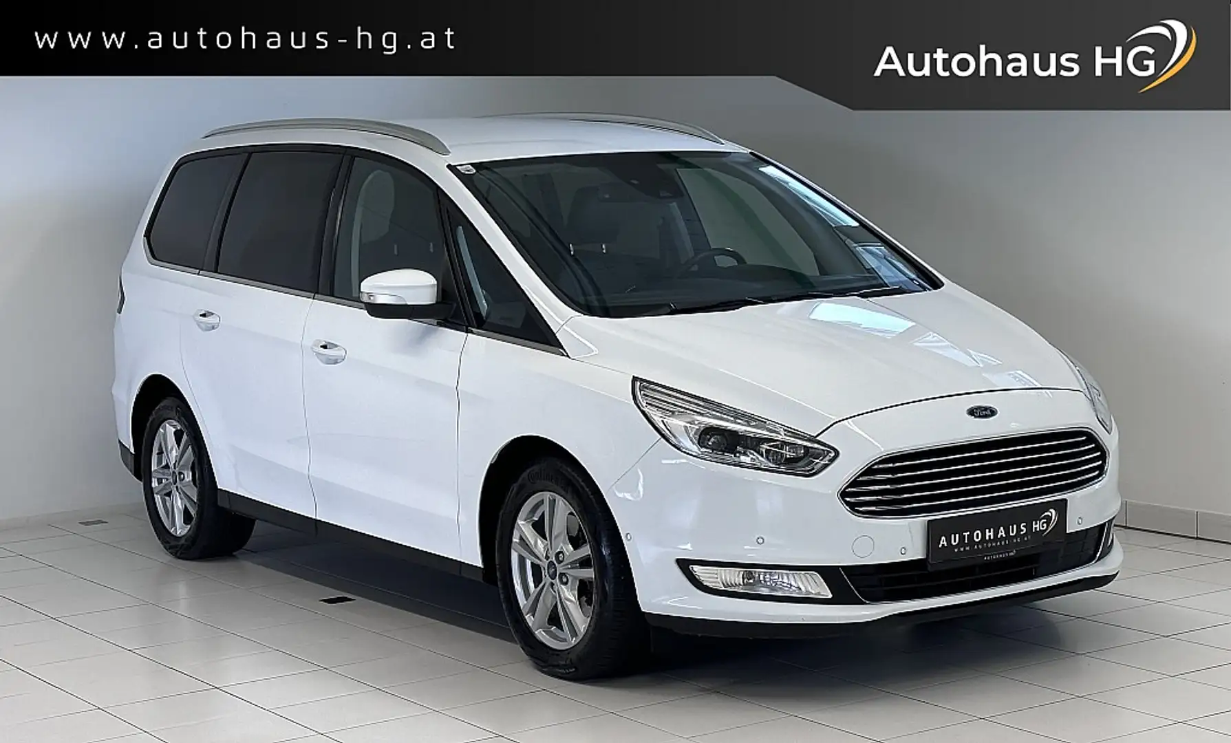 Ford Galaxy 2,0 EcoBlue SCR Titanium Aut.*MwSt.*1.BESITZ*7-... Weiß - 1