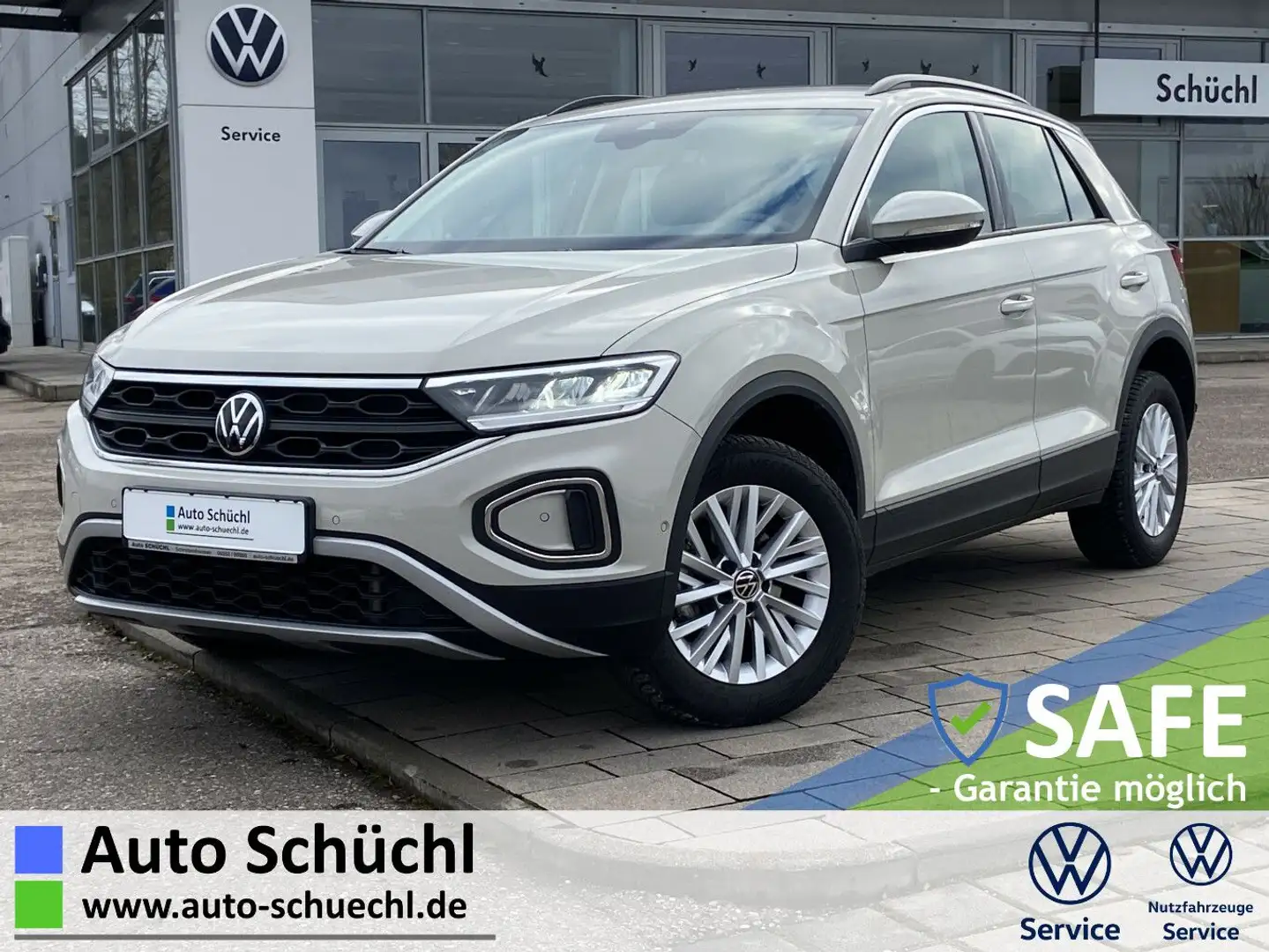 Volkswagen T-Roc 1.5 TSI DSG LIFE NAVI+LED+AHK+APP-CONNECT+ Grau - 1