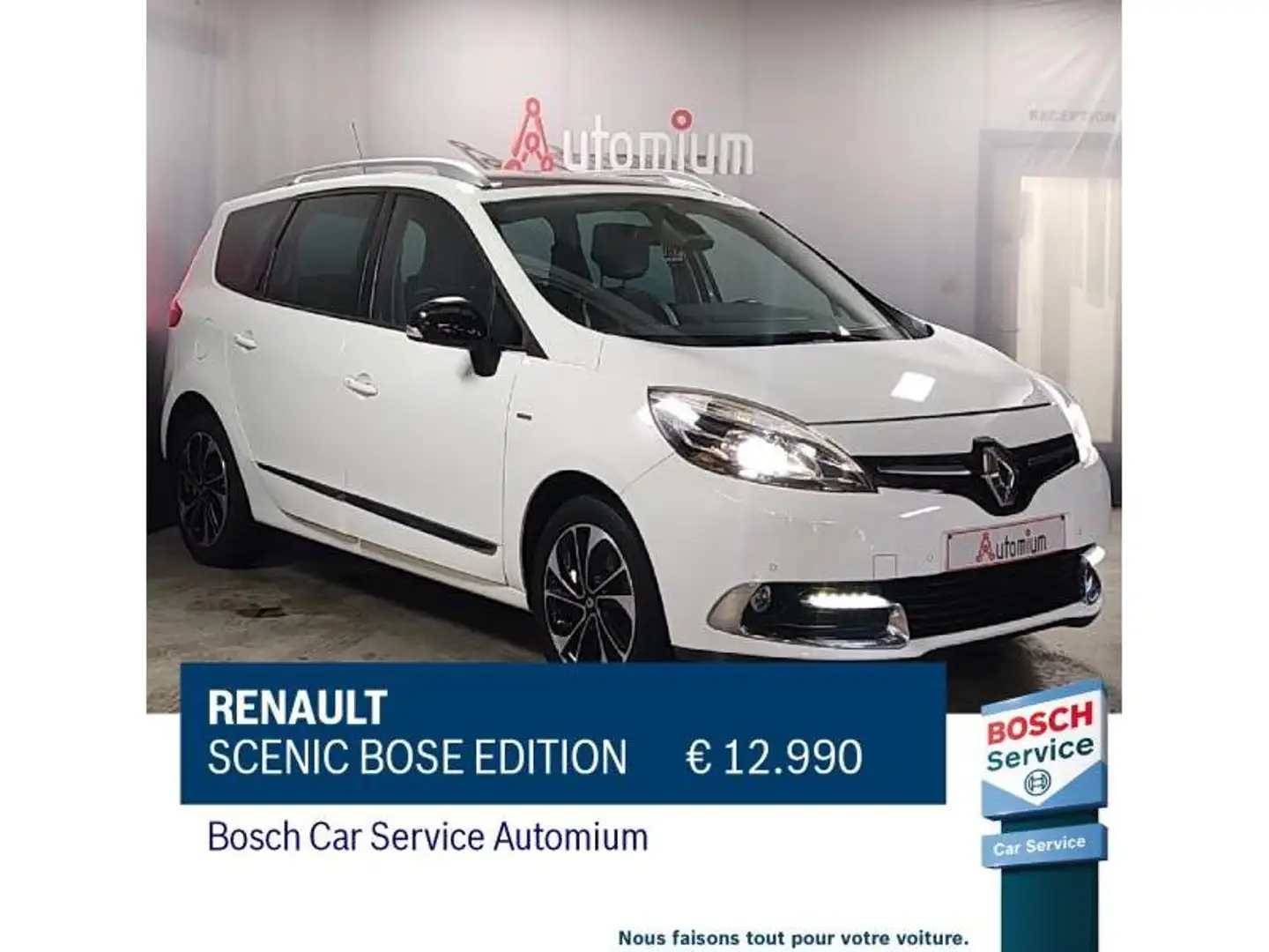 Renault Scenic BOSE Edition 264€ x 60m Wit - 1