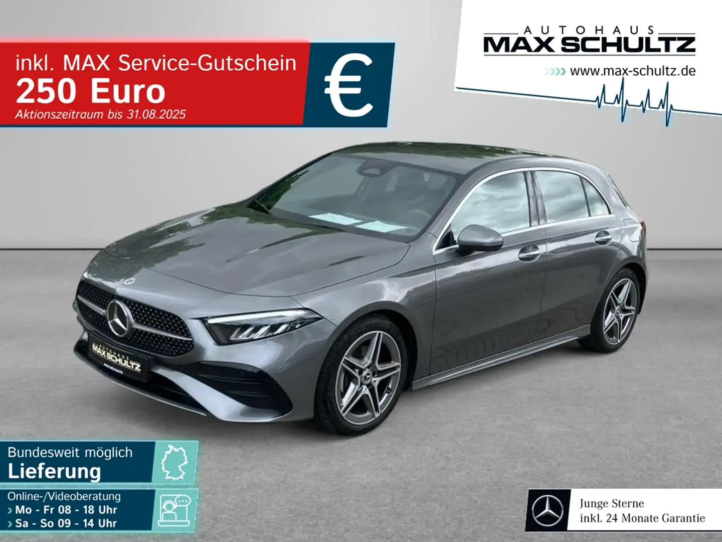 Mercedes-Benz A 200 Kompaktlimousine AMG Line*Kamera*LED Gris - 1