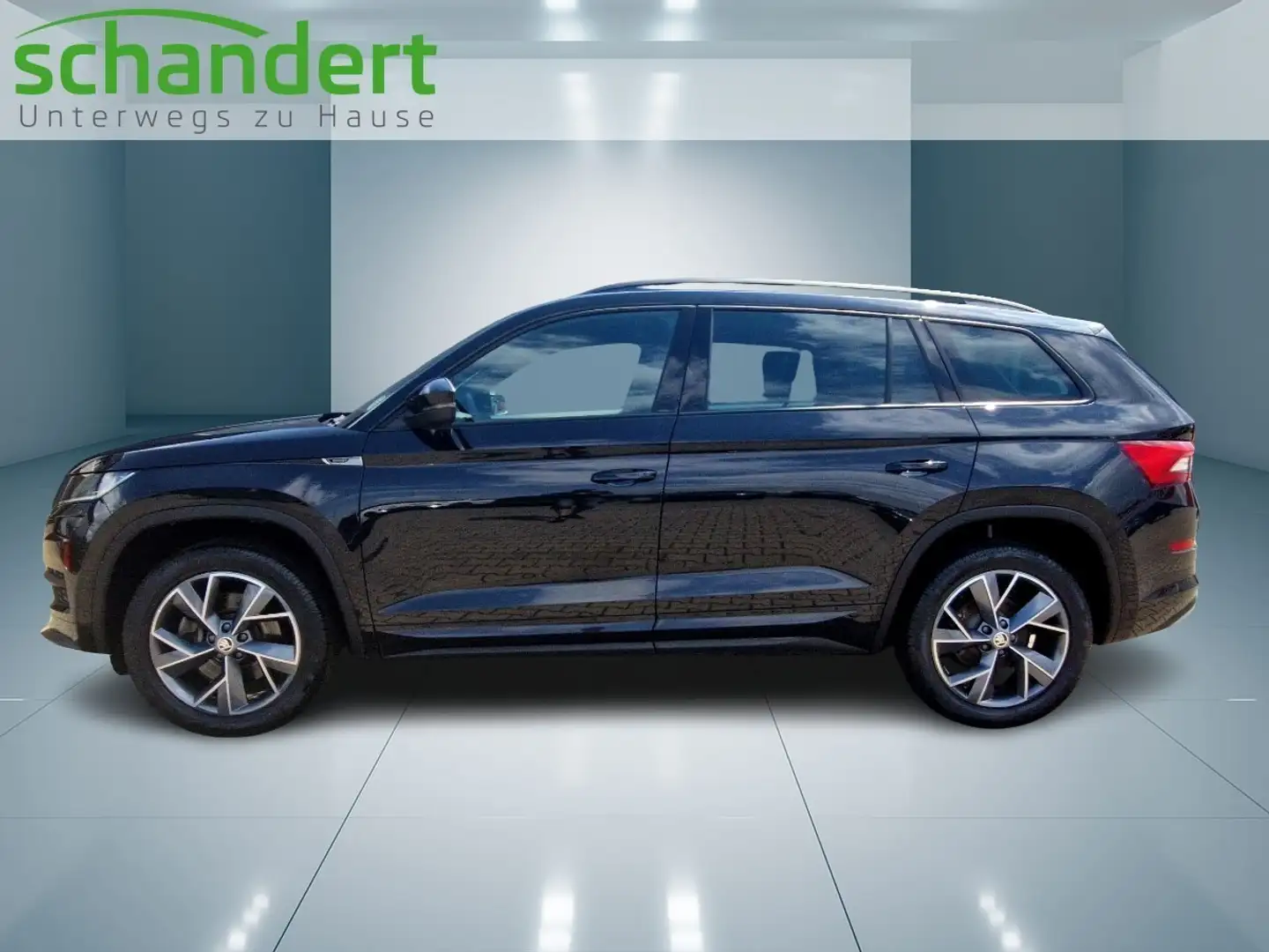 Skoda Kodiaq 2.0 TSI Sportline 4x4 DSG LED Sitzhzg. Klimaauto Noir - 2