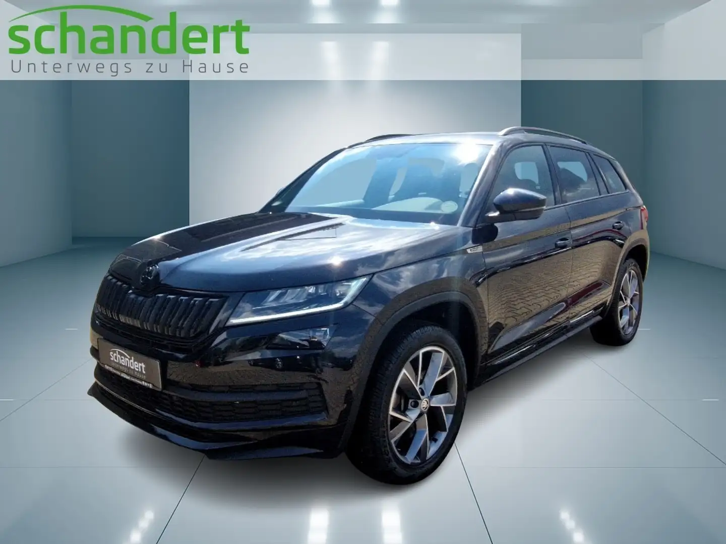 Skoda Kodiaq 2.0 TSI Sportline 4x4 DSG LED Sitzhzg. Klimaauto Schwarz - 1