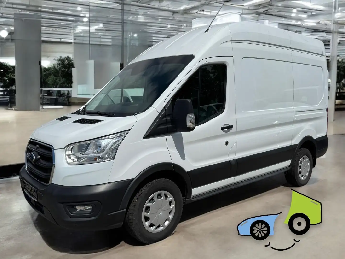 Ford Transit Kasten 350 L2H3/Fenster/Webasto/Kamera+ Blanco - 1