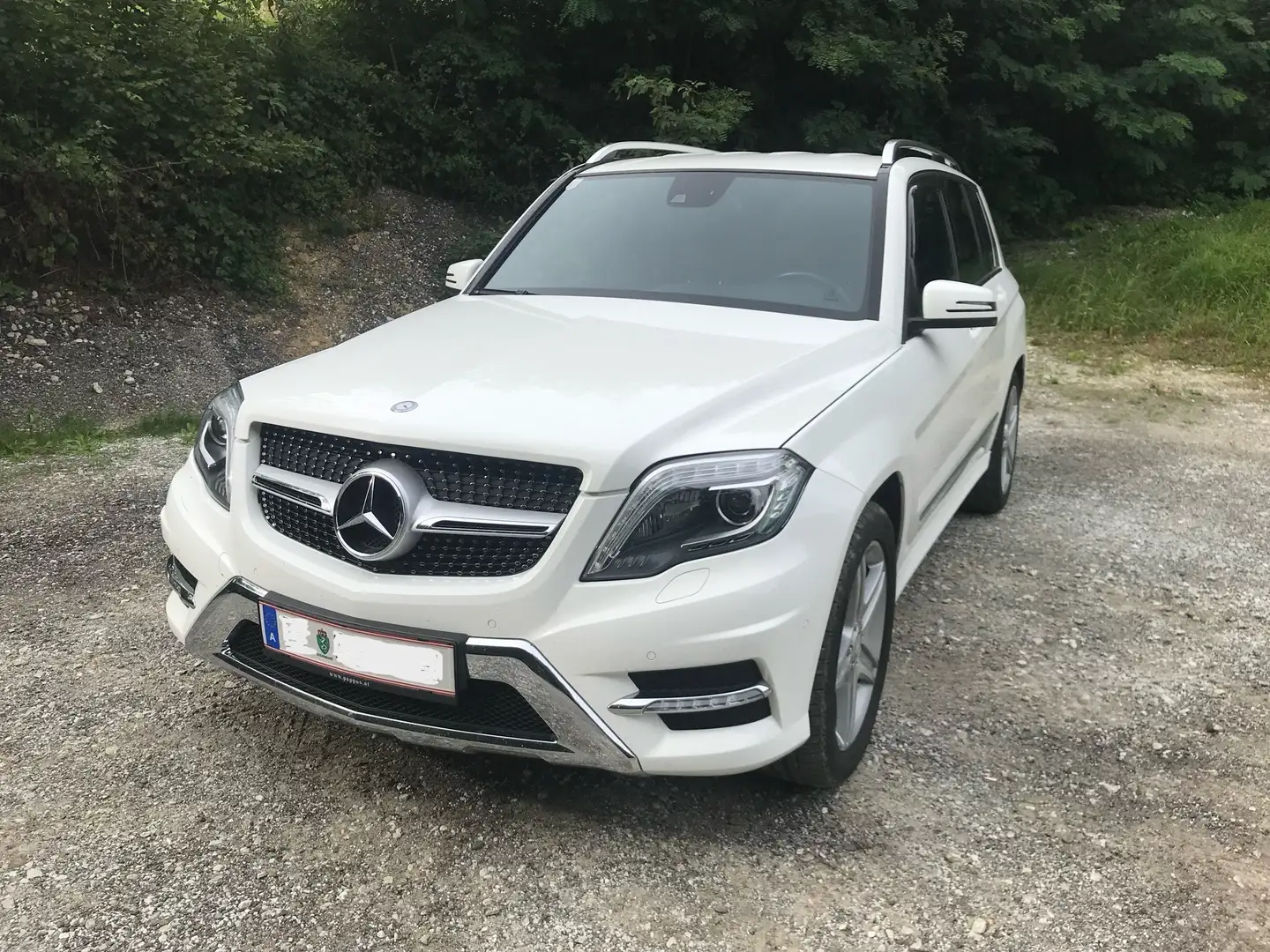 Mercedes-Benz GLK 220 CDI 4-Matic AMG-Line mit StHz. Weiß - 1