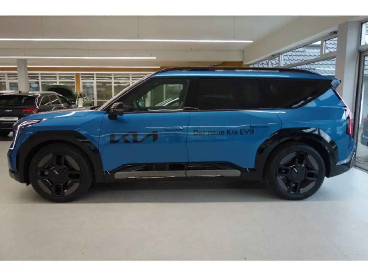 Kia EV9 4WD GT-line Launch Edition Allrad Niveau Massagesi Синій - 2