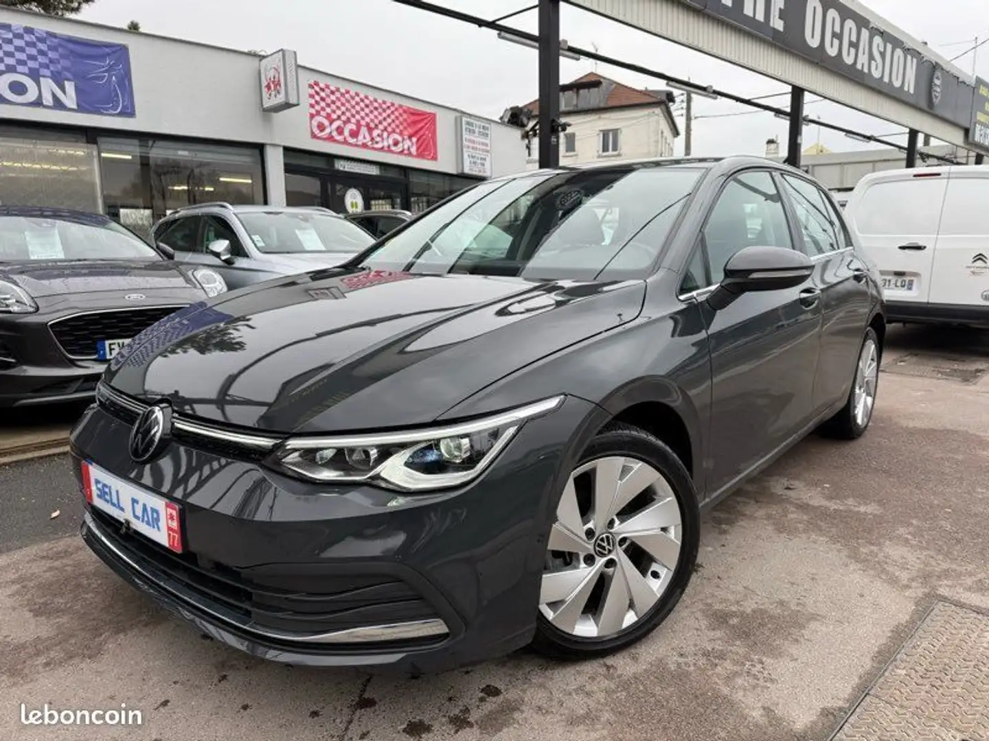 Volkswagen Golf VIII 2.0 tdi 150 Style DSG 2021 Gris - 1