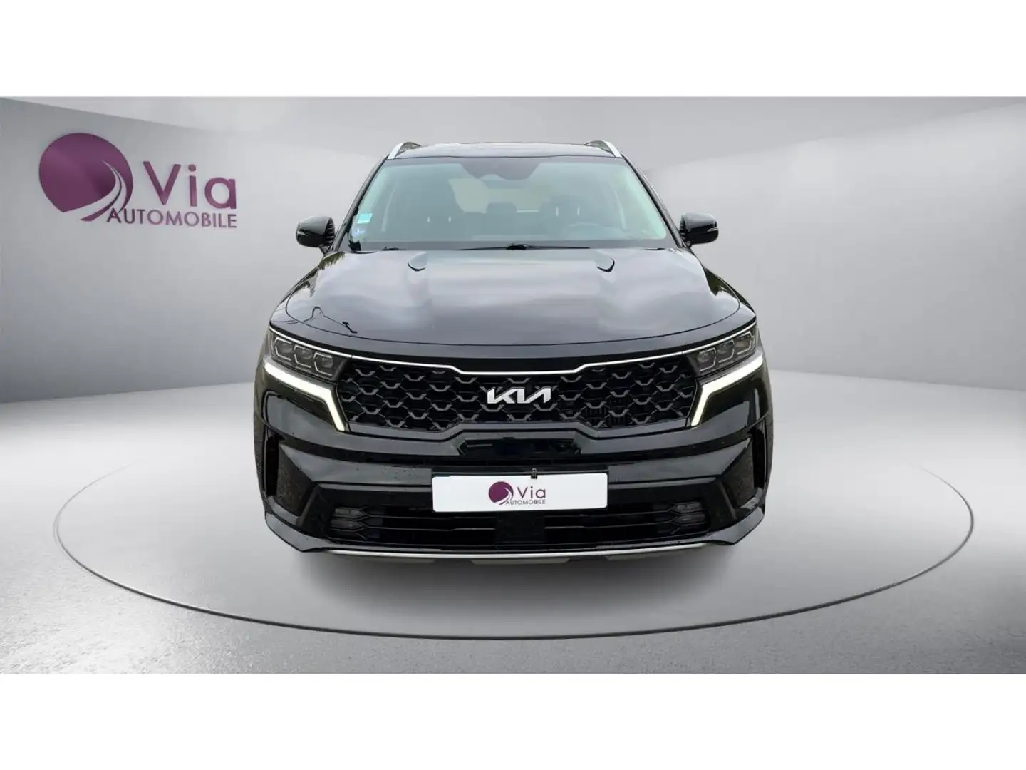 Kia Sorento Hybride 1.6 T-GDI 230 BVA 4x2 Active - 1ERE MAIN / ENTRETIEN COMPLET Noir - 2
