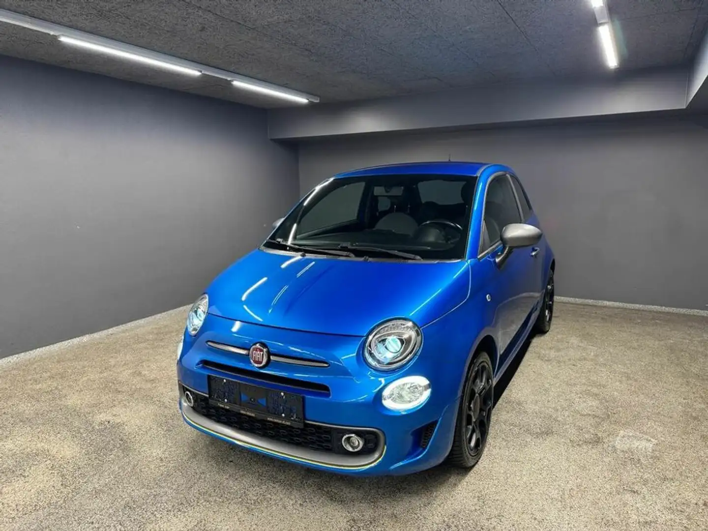 Fiat 500 S Blau - 1