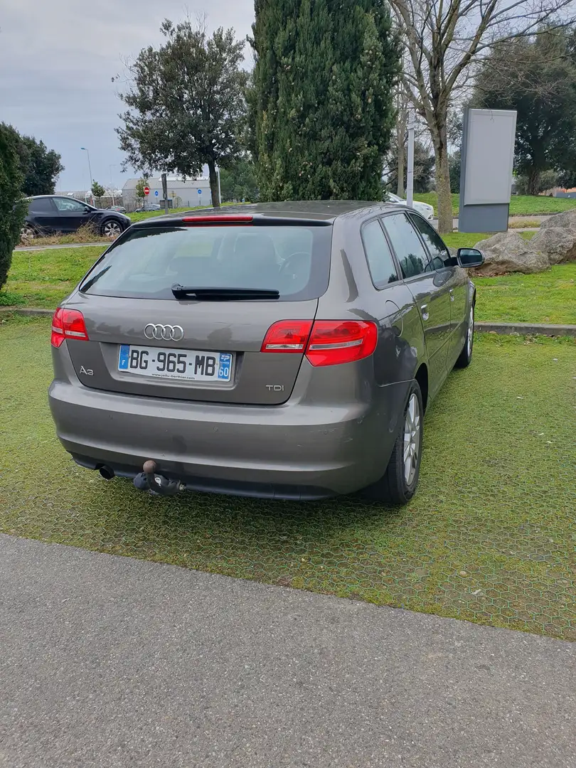 Audi A3 A3 SportBack 2.0 TDI S-Tronic Brun - 1