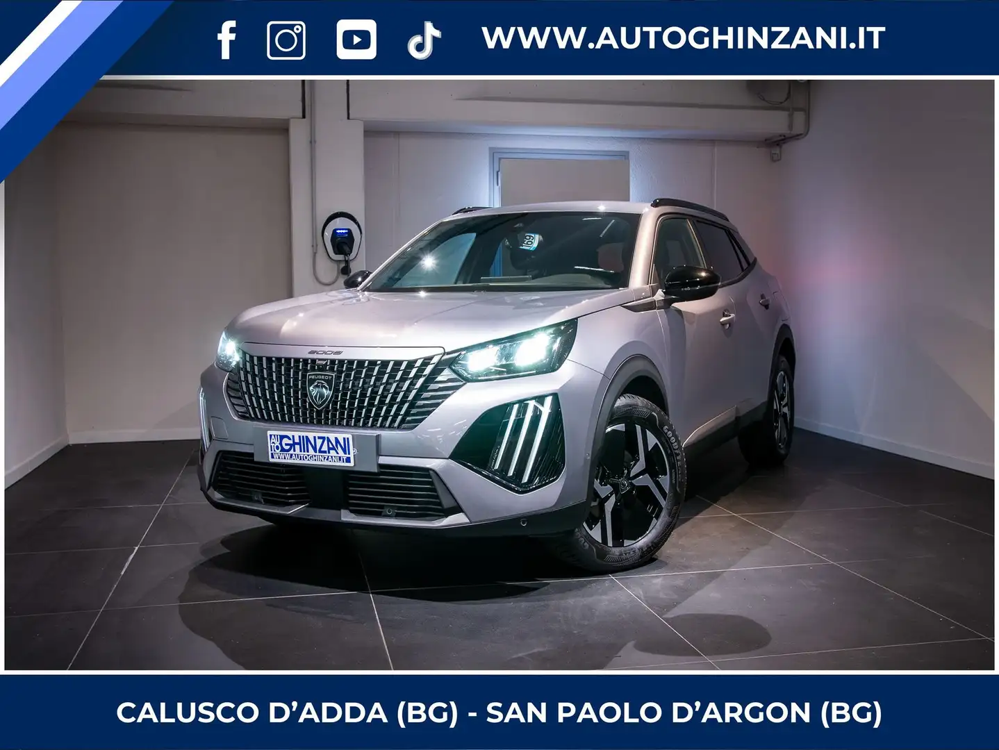 Peugeot 2008 2008 PureTech 100 S&S Allure - "PREZZO VERO" Grijs - 1