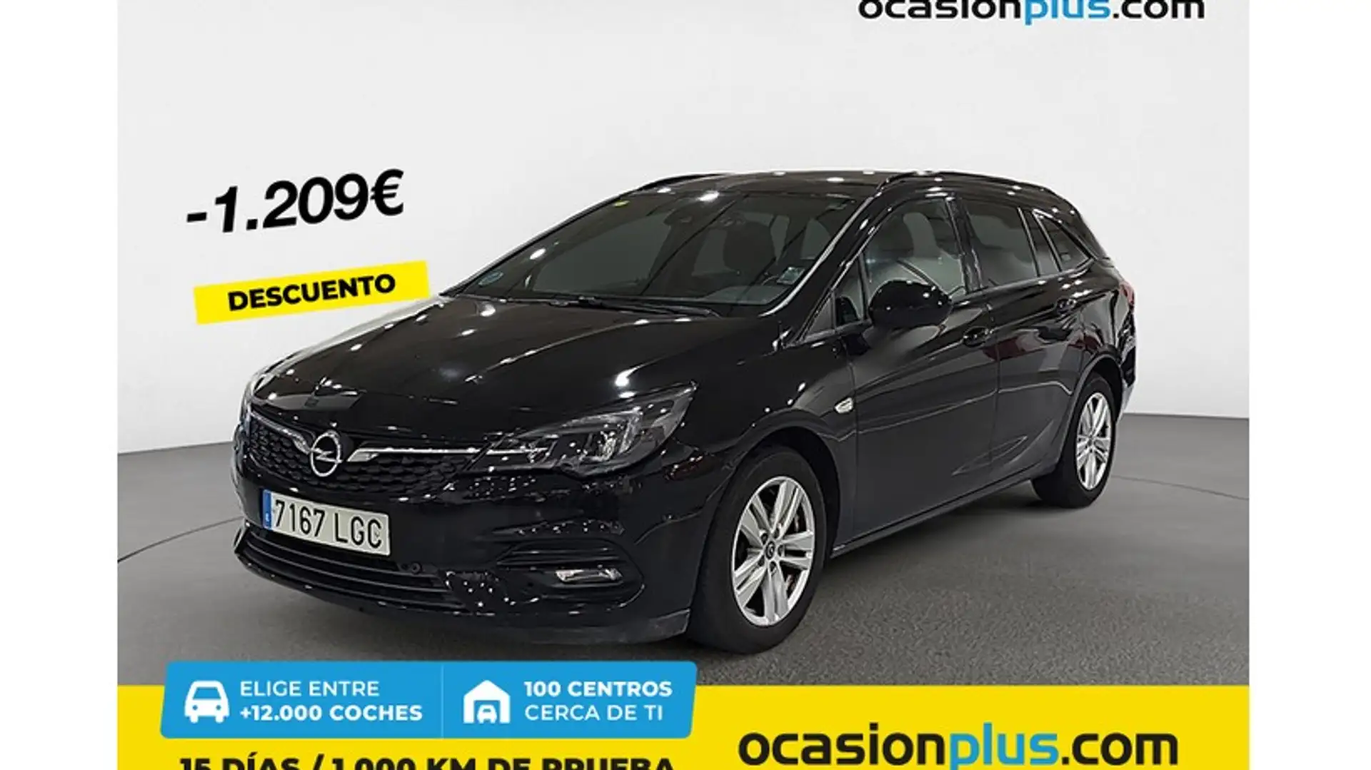 Opel Astra ST 1.4T S/S Elegance Aut. 145 Noir - 1