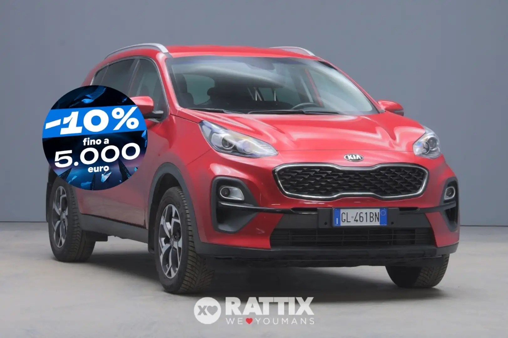 Kia Sportage 1.6 GDI 132CV M-Smart Rosso - 1