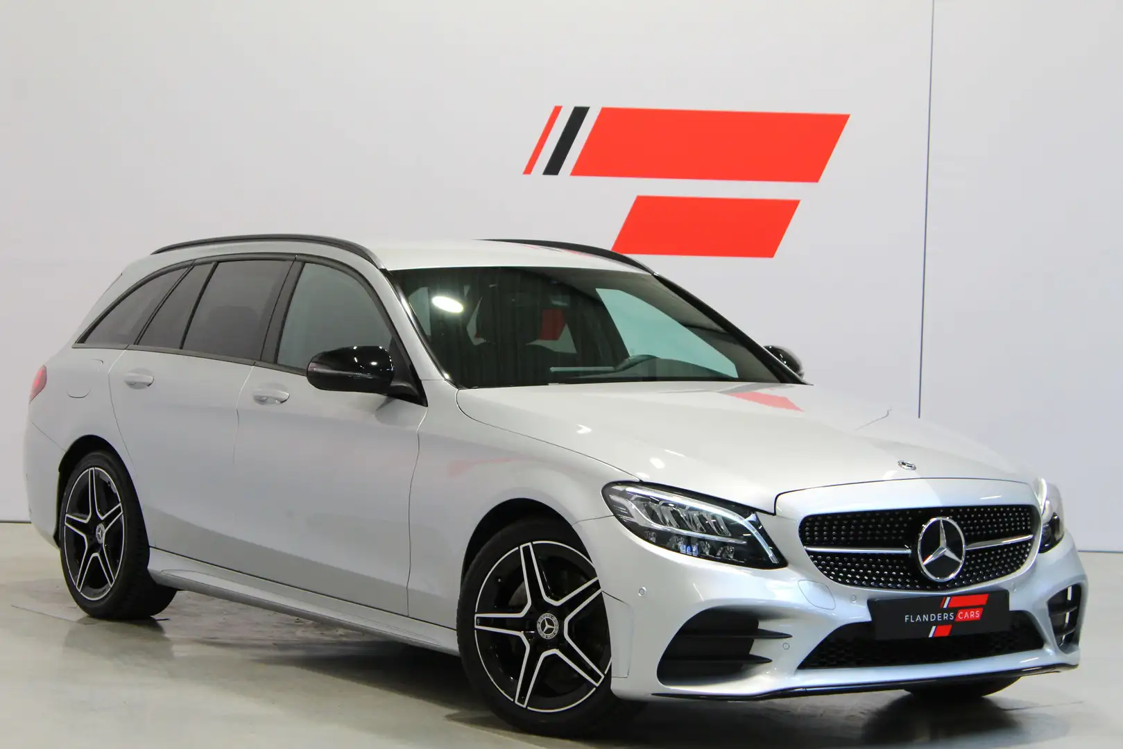 Mercedes-Benz C 200 d * 9G-Tronic * AMG * GPS * NIGHT * Led * Hifi * Silber - 1