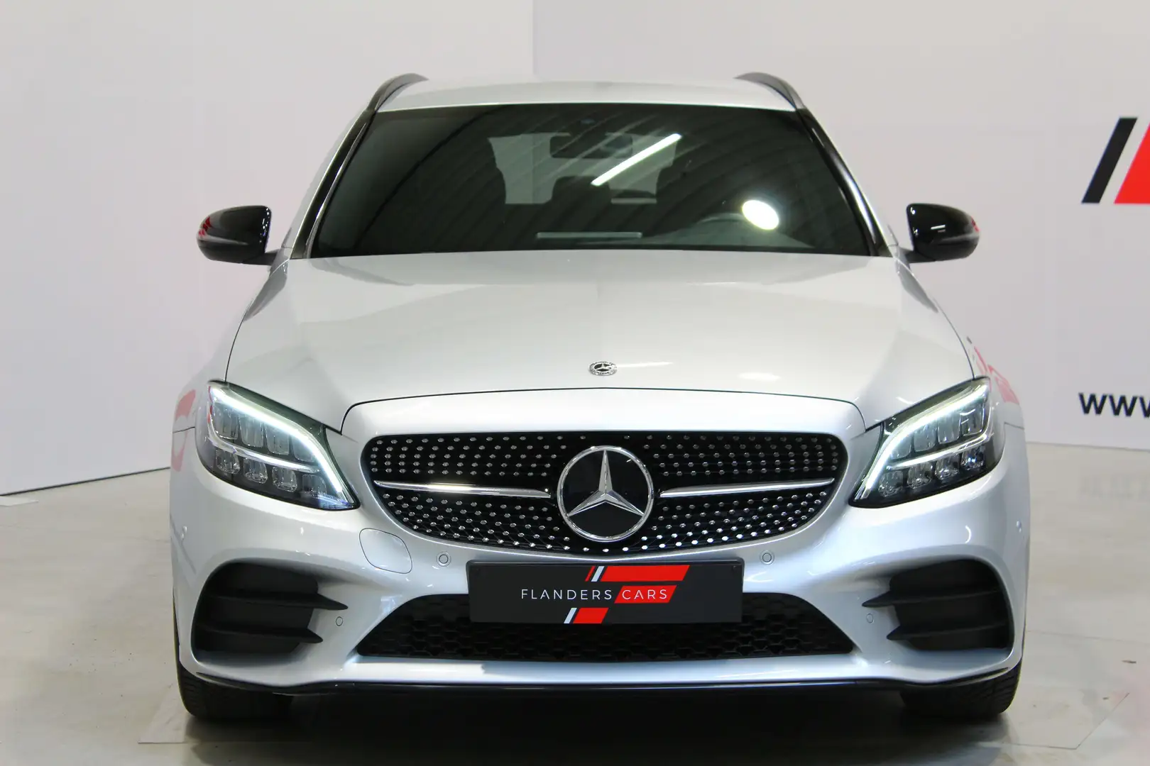 Mercedes-Benz C 200 d * 9G-Tronic * AMG * GPS * NIGHT * Led * Hifi * Silber - 2
