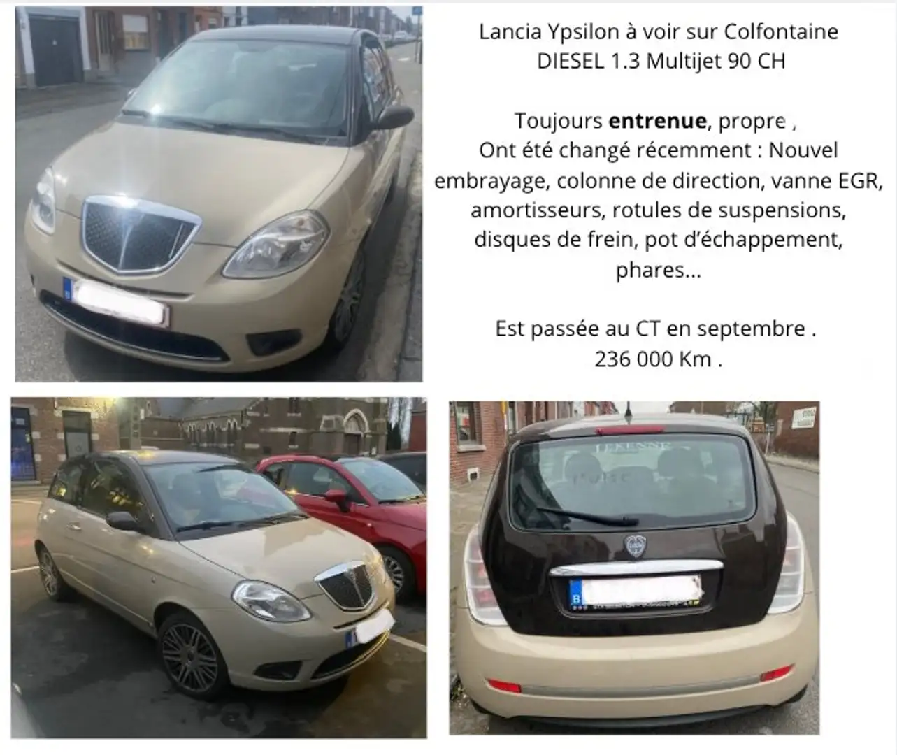 Lancia Ypsilon 1.3+Multijet+Oro Beige - 1