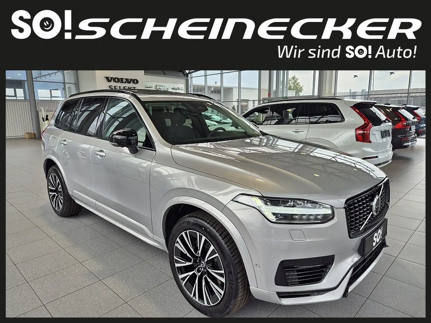 Volvo XC90 T8 AWD Recharge PHEV Ultra Dark Geartronic Plateado - 1