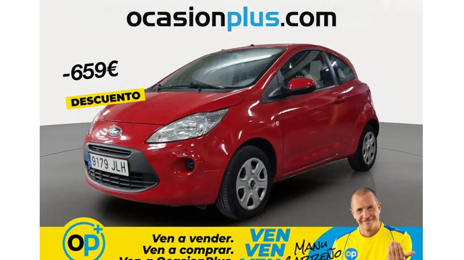 Ford Ka/Ka+ 1.20 Auto-S&S Trend+ Rojo - 1