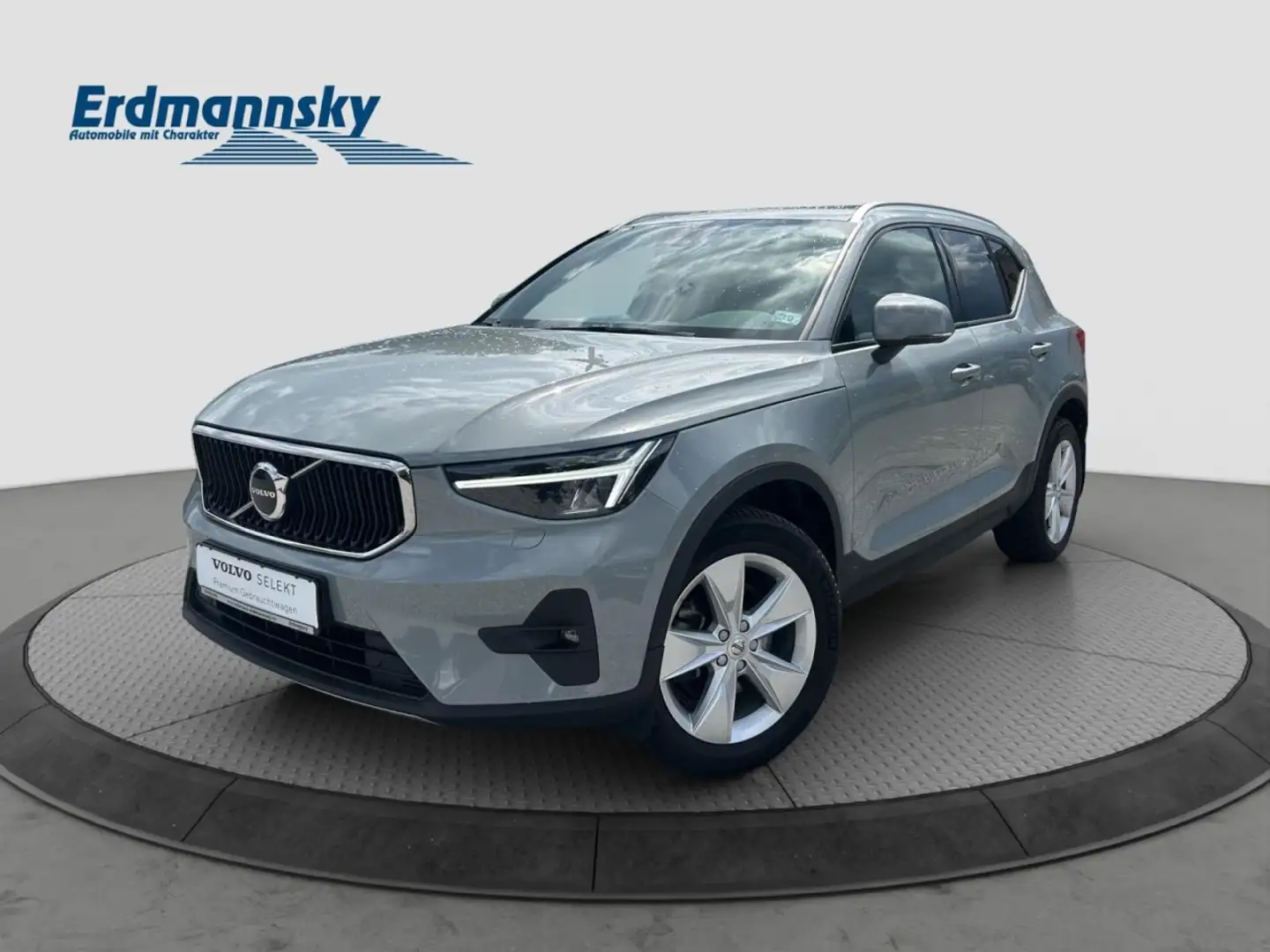 Volvo XC40 B4 Core/Navi/LED/AHK/Standhz/Kam/BLIS/el.HK Klima Gris - 1