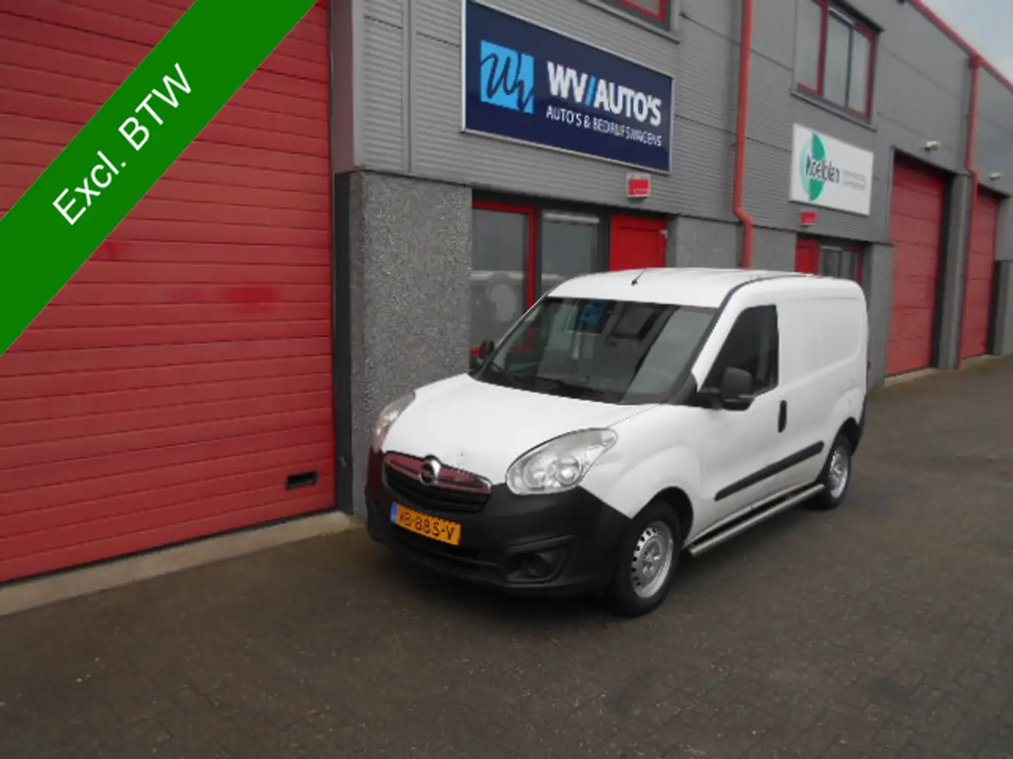 Opel Combo 1.3 CDTi L1H1 ecoFLEX airco uitvoering met achterk Wit - 1