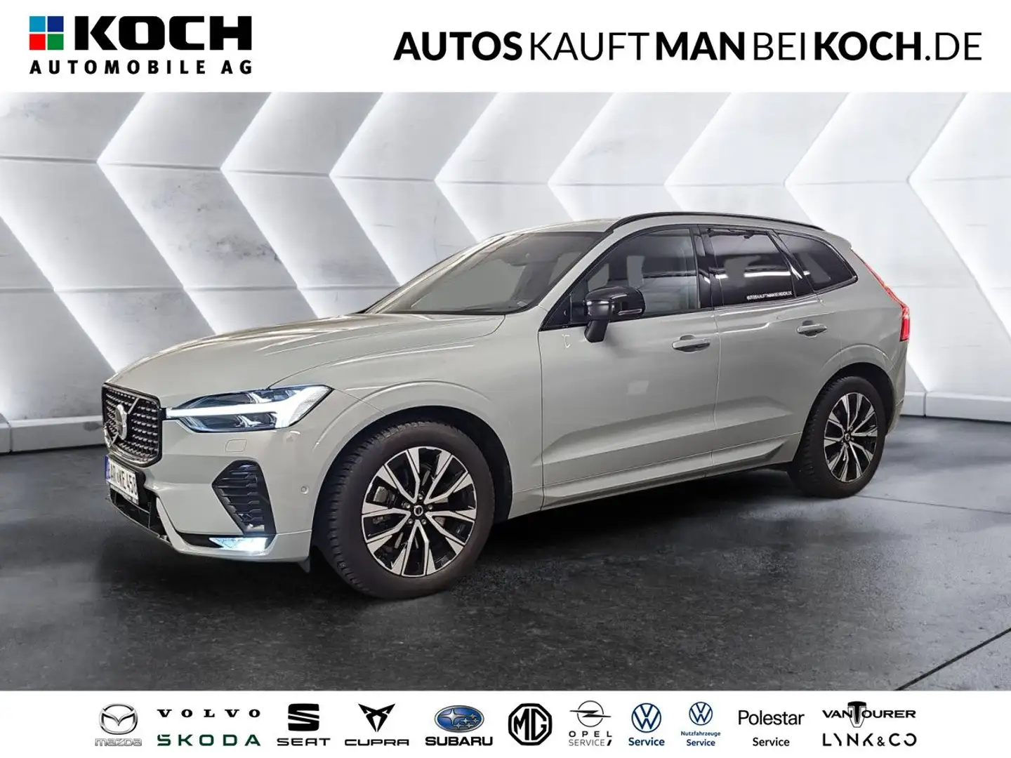 Volvo XC60 B4 D AWD Ultimate Dark Bluetooth Navi LED Grau - 1