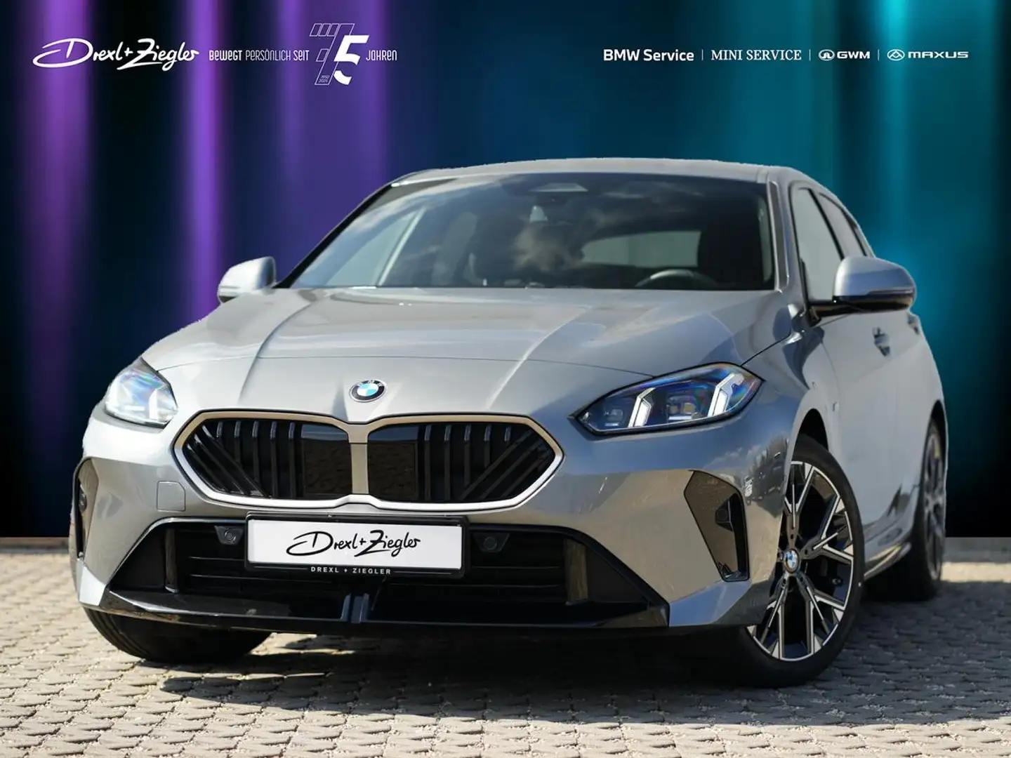 BMW 120 M Sport NEW Modell aLED ACC AHK KoZg H&K Šedá - 1